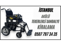 Akülü Tekerlekli Sandalye Kiralama Kadıköy 0507 797 34 35